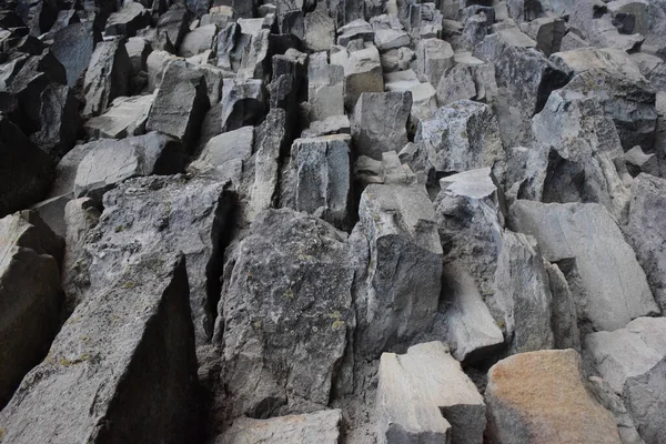 Textura Pedra Colocada Parede Diferentes Formas Tons Para Toda Moldura — Fotografia de Stock