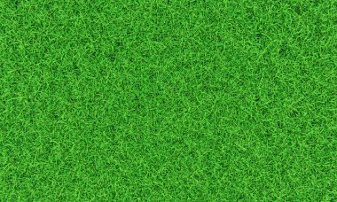 Arka plan, arkaplan ya da duvar kağıdı için taze yeşil çimenler. Çeşitli boyutlardaki düzlükler ve otlar düzenli ve düzenlidir. Çimen yüzeyi eşit parlıyor ve 3D renklendiriliyor.