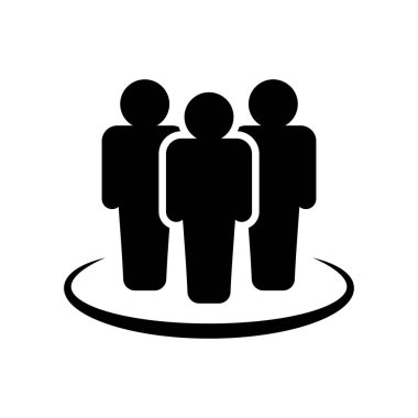 İnsan kaynaklarının vektör illüstrasyon simgesi 