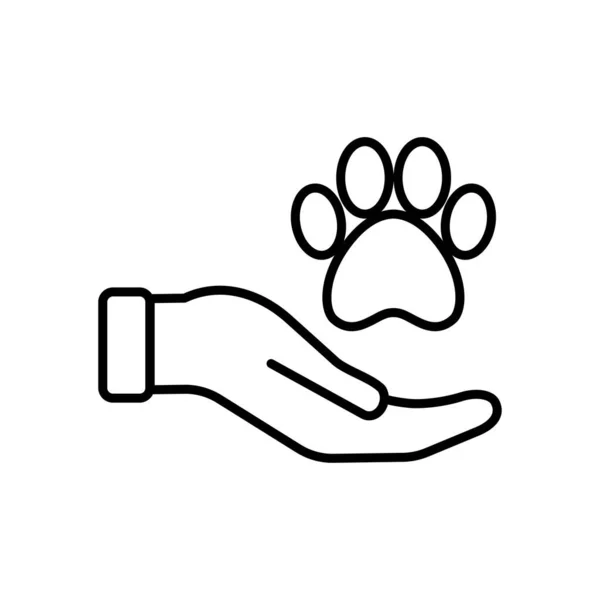 Vector Illustration Icon Pet Care — Stock Vector