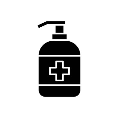 Dezenfektanların vektör resimleme simgesi