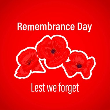 İkinci Dünya Savaşı Anıları için vektör illüstrasyonu- unutmayalım diye