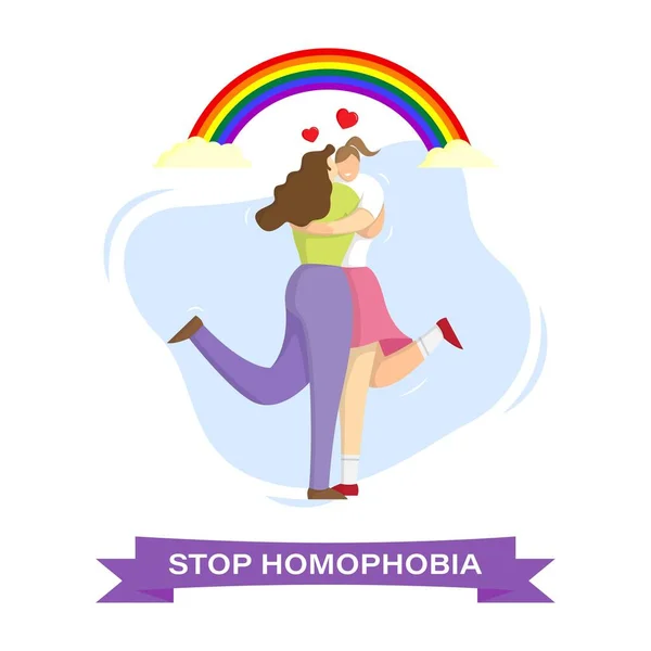 Ilustración Vectorial Para Día Internacional Contra Homofobia Transfobia Bifobia Mayo — Vector de stock