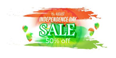 Hint bağımsızlık bayrağı için vektör illüstrasyonu