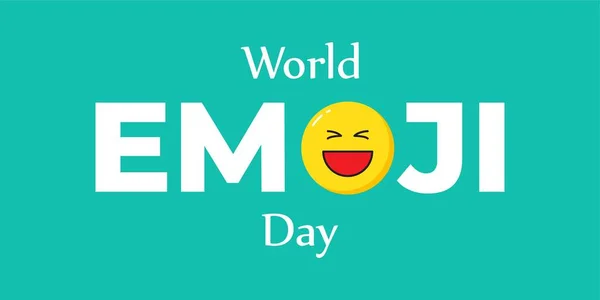Світ Emoji Day Vector Illustration — стоковий вектор