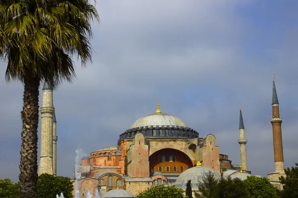 Hagia Sophia mosque exterior — Stock Photo, Image