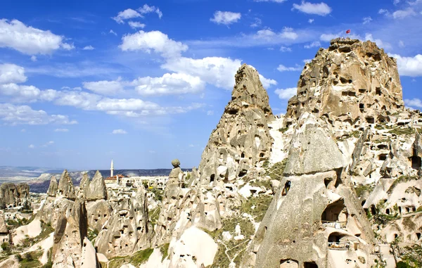 Ciudad en Cappadoccia — Foto de Stock