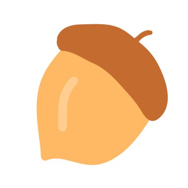 Palamut karalama vektör elementi. el çizimi çizgi film biçimi