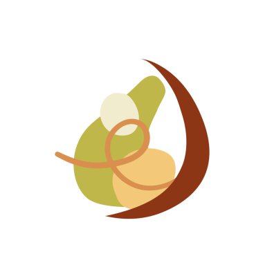 Kapaklar, posterler, baskılar, duvar resimleri için minimalist bir tasarım. Vektör