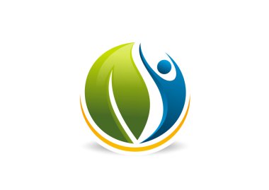 Doğal vücut uygun logo