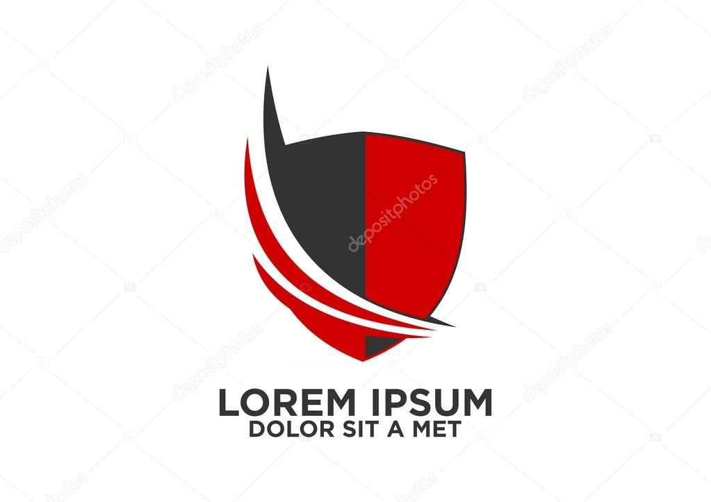Shield-protection-loop-vector-logo-vector