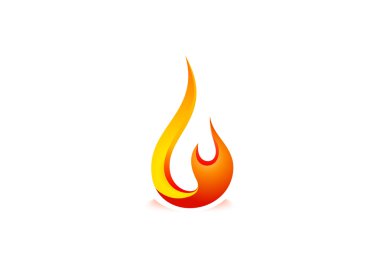 Yangın logo tasarımı