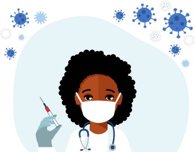 Coronavirus kavramını durdur. Tıbbi ekip doktoru, hemşire terapist, hastane çalışanı ve sağlık görevlilerinin vektör çizimi..