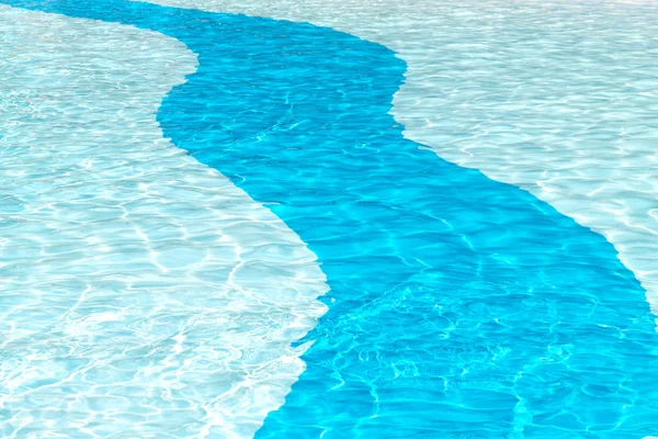 Blauw zwembad achtergrond — Stockfoto