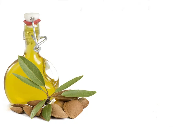 Almond Oil — Stock Photo, Image