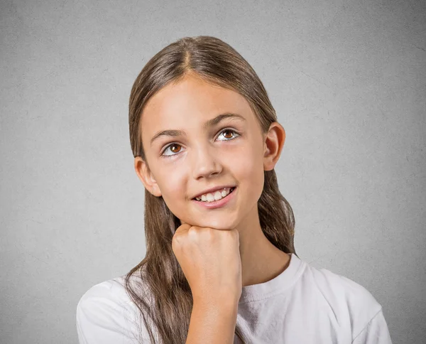 Gelukkig dagdromen tiener — Stockfoto