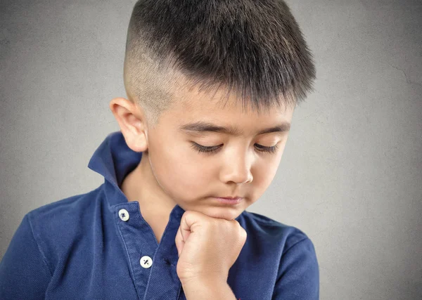 Sad little boy — Stock Photo, Image