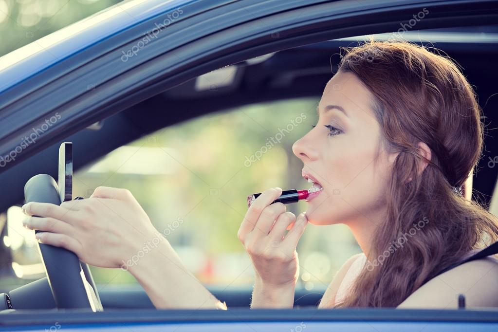 Putting On Makeup While Driving Saubhaya Makeup