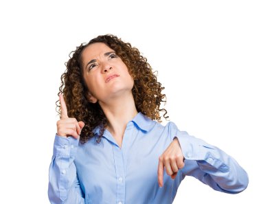 Karışık deli kadın