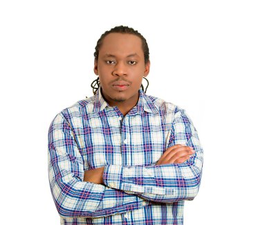 hoşnutsuz, kızgın, kötü tutum ile huysuz huysuz adam