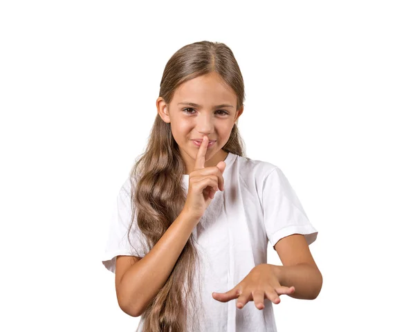 Secret, be quiet — Stock Photo, Image