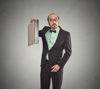 içinde yeni evrak çantası ne tahmin iş adamı