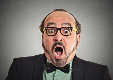 Şaşırmış gibi adam sürpriz