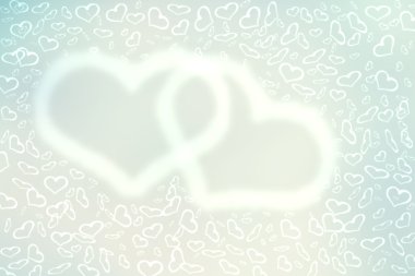 wallpaper  to Valentine's Day with hearts clipart