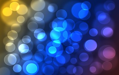 Bookeh doku soyut renkli gökkuşağı defocused
