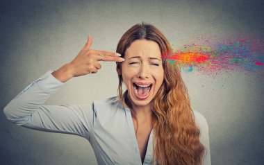 Parmak silah hareketi ile intihar kadın vurguladı