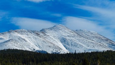 Bulutlar 10 mil menzilinde ilerliyor - Breckenridge - Colorado