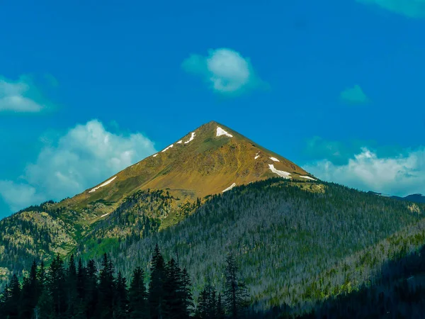 Живописная Горная Вершина Небе Колорадо — стоковое фото