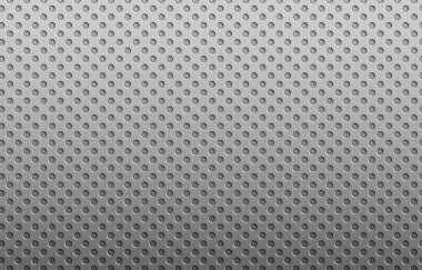 Arkadaki deliklerle dolu soyut çelik duvar