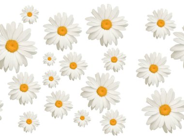 Yaz şablonu, Ayçiçeği pürüzsüz desen