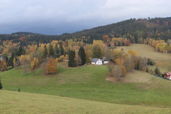Podzimní Krajina Horách — Stock fotografie