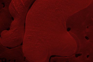 Buz yüzeyinin soyut renkli ifadesi