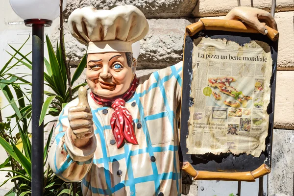 Menu de rue marionnette — Photo