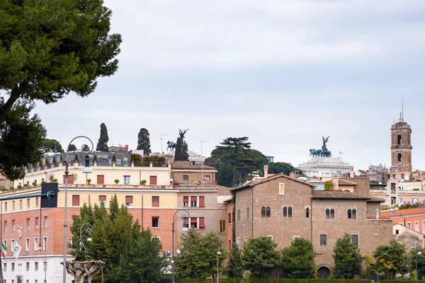 Plein van Bocca della Verita landschap — Stockfoto