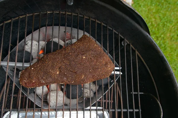 Carne bovina alla griglia — Foto Stock