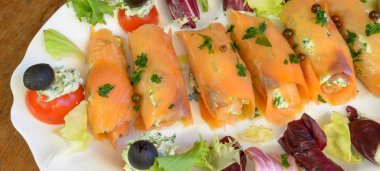 Smocked somon böreği