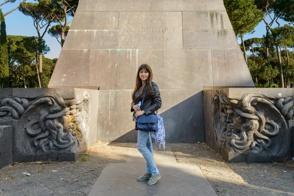 Umberto i könig von italien denkmal — Stockfoto