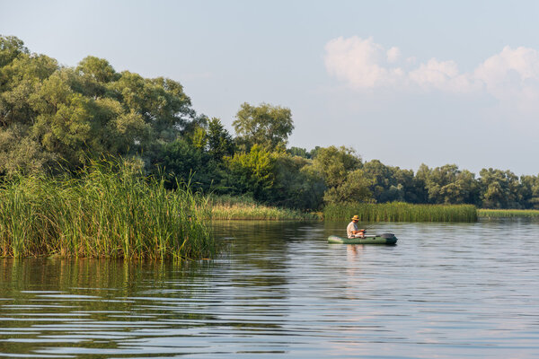 Man fishing