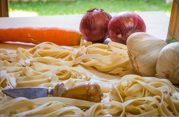 Pasta and Ingradient — Stock Photo, Image