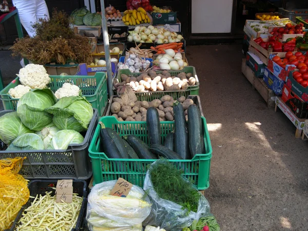 Mercado dos produtos hortícolas — Fotografia de Stock