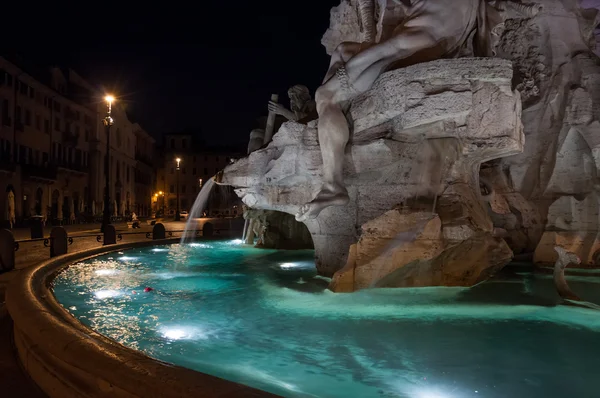 Four River Fountain — Stock Photo, Image