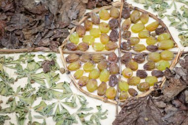 Doğal malzemeler kompozisyon