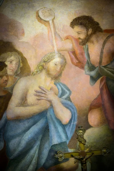 Fresco van Santa Maria Cosmedin — Stockfoto