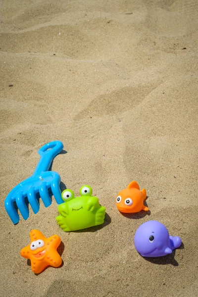Colorful plastic toys — Stock Photo, Image