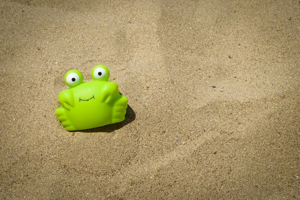 Juguete de cangrejo verde —  Fotos de Stock