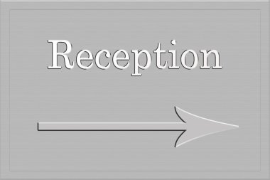 Ok işaretiyle Resepsiyon